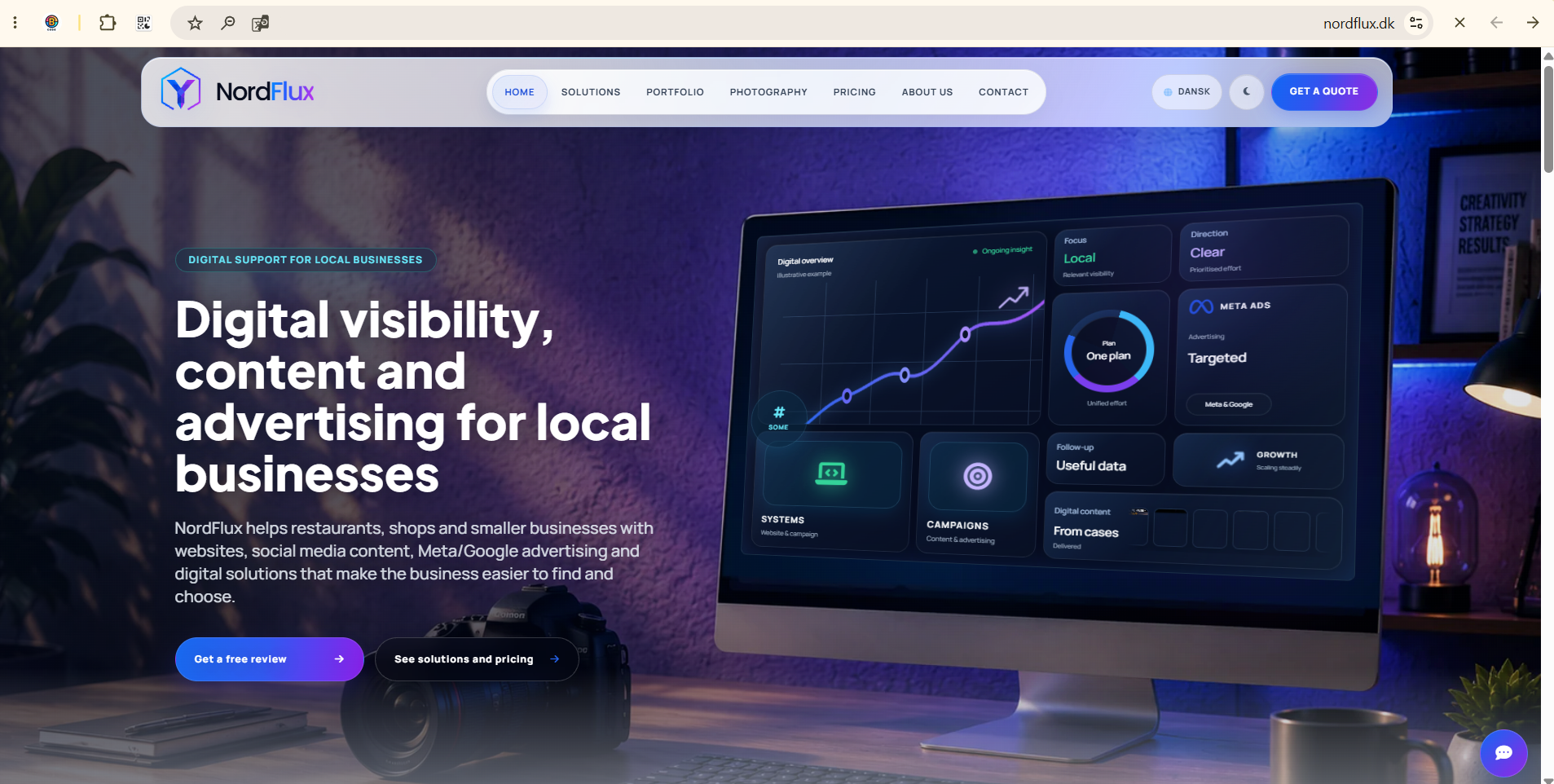 Design and Production Company Website